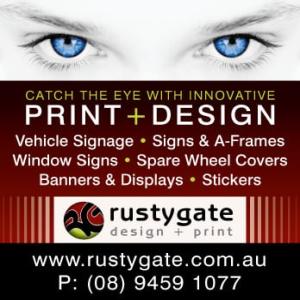 Rusty Gates Print & Design